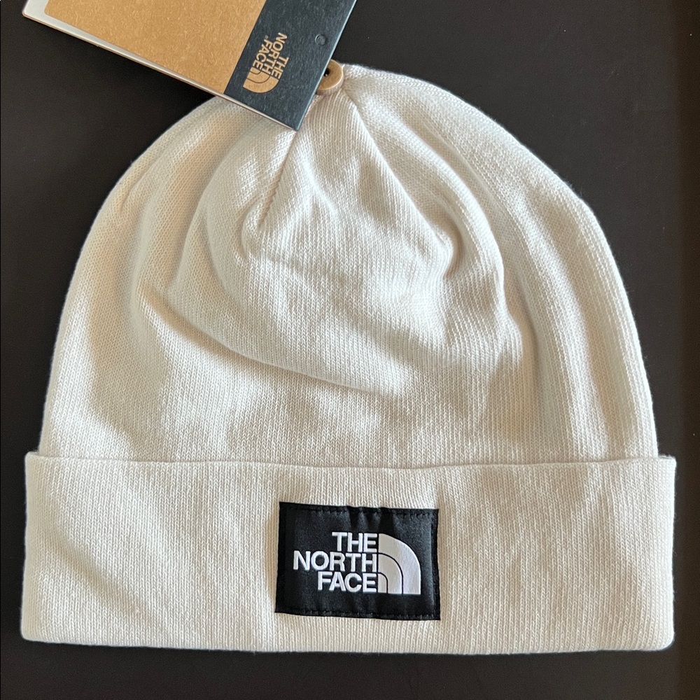The North Face Dockwkr Recycled Beanie, Winter Dune, One Size